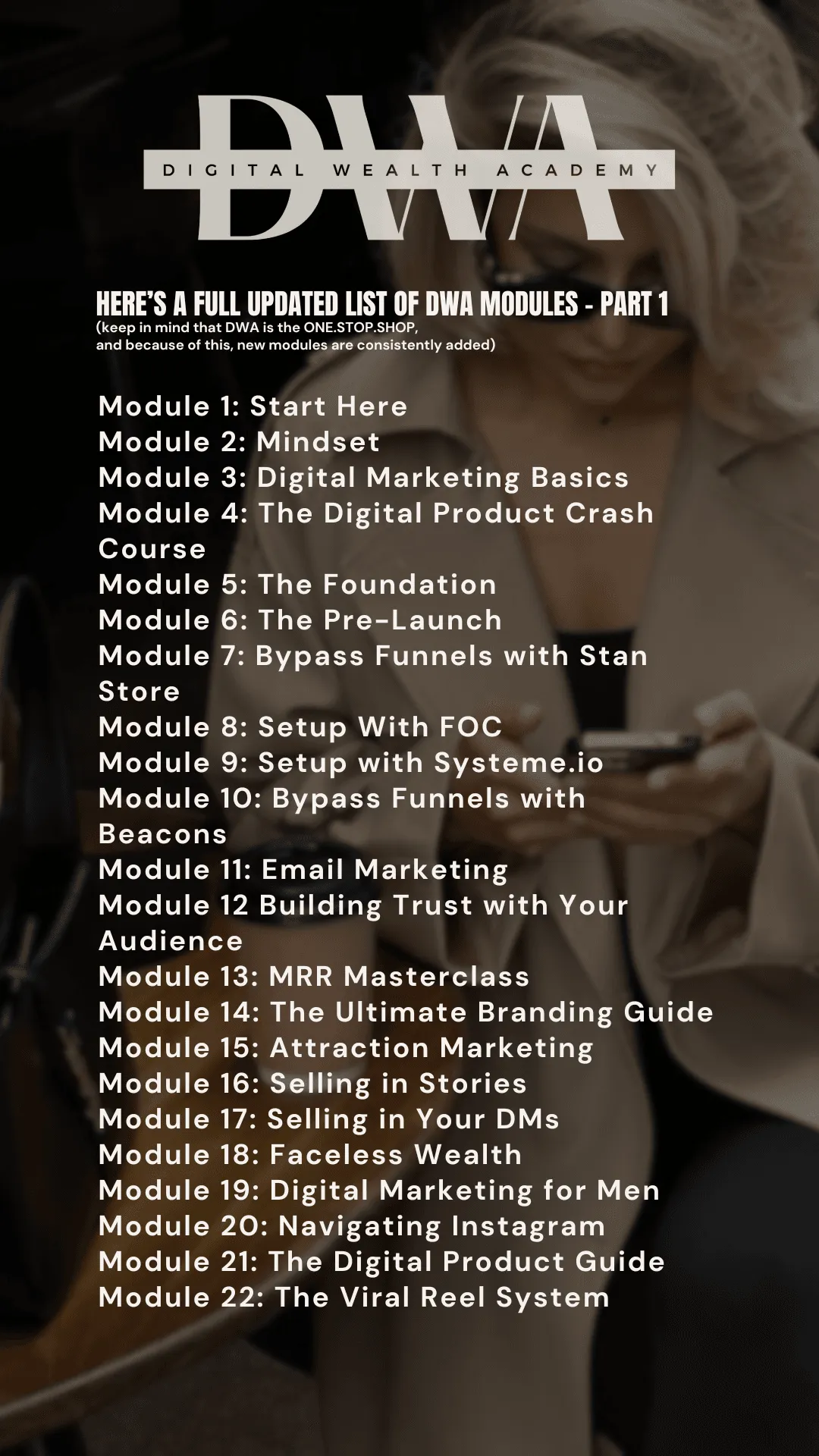 Modules-List-1-DWA Modules-List-1-DWA
