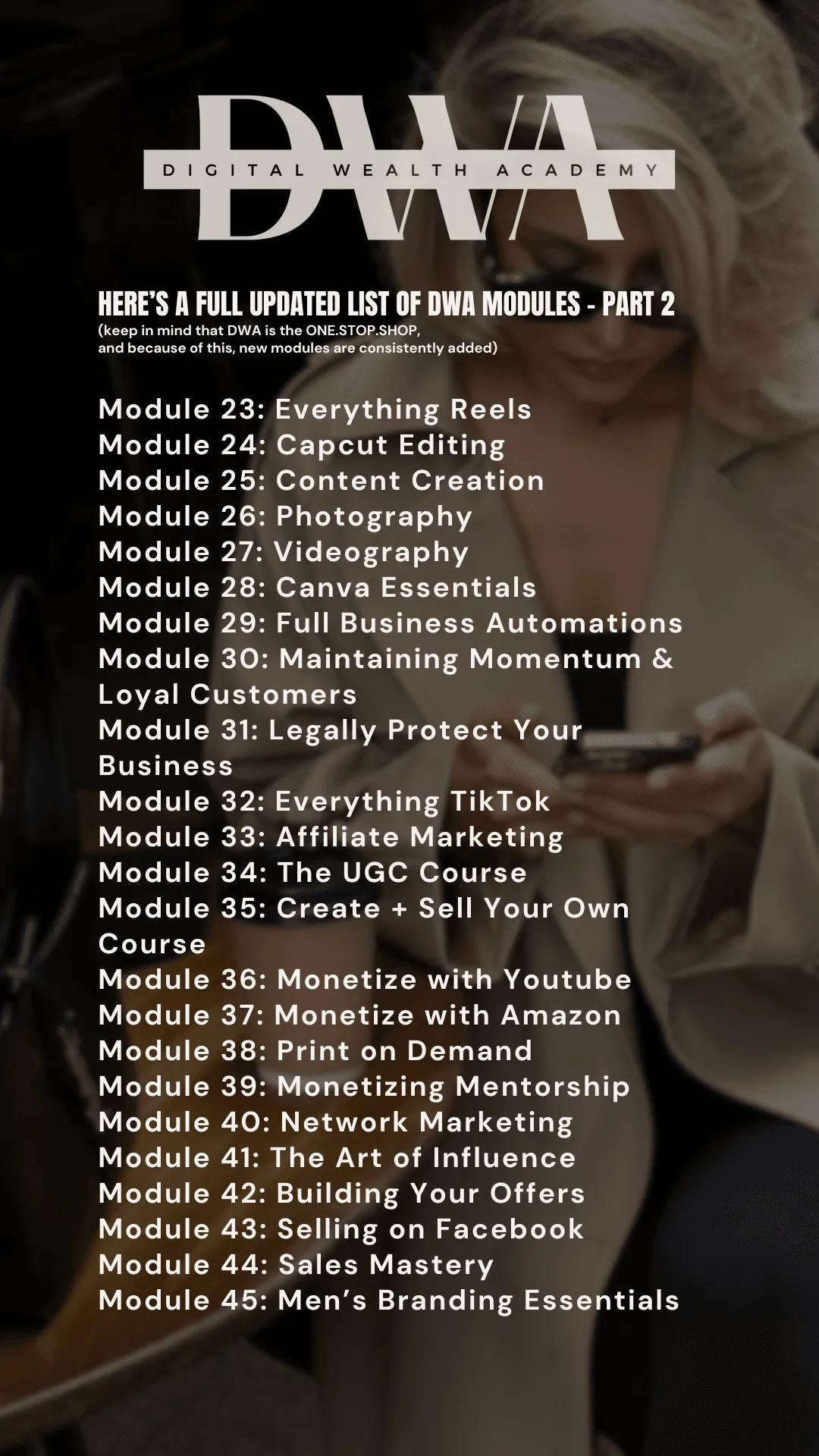 Modules-List-2-DWA Modules-List-2-DWA